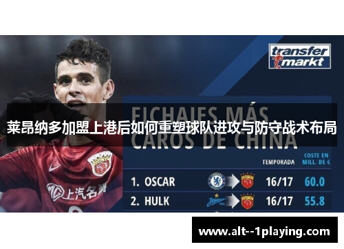 莱昂纳多加盟上港后如何重塑球队进攻与防守战术布局